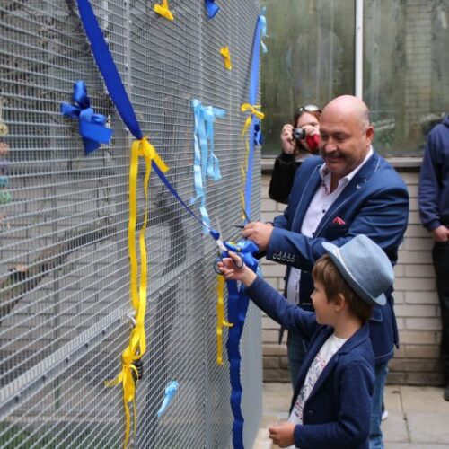 Slavnostní otevření voliéry BZ