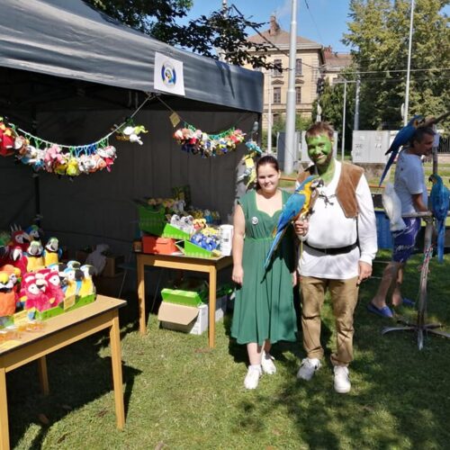 Den rodiny v Žižkových sadech